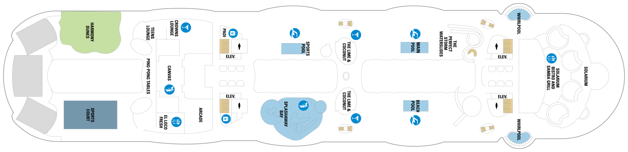 Deck 15 plan